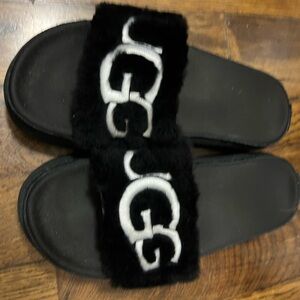 UGG Black Textured Sole Footwear